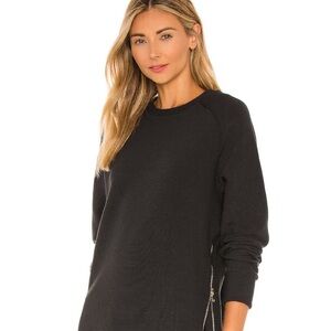 Varley Black Crewneck Sweatshirt